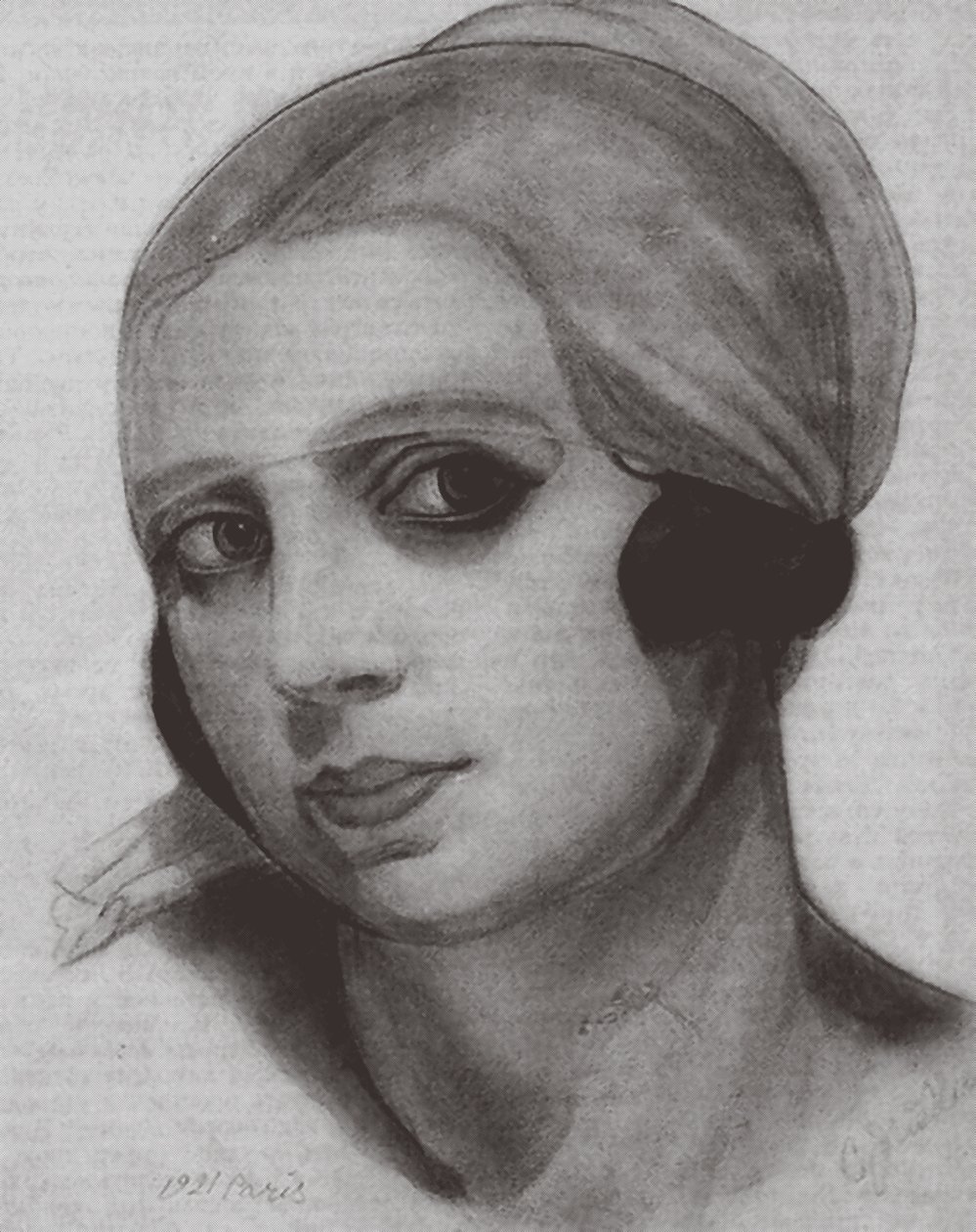 Vera de Bosset Stravinsky 1888-1982, 1921 od Sergei Yurievich Sudeykin