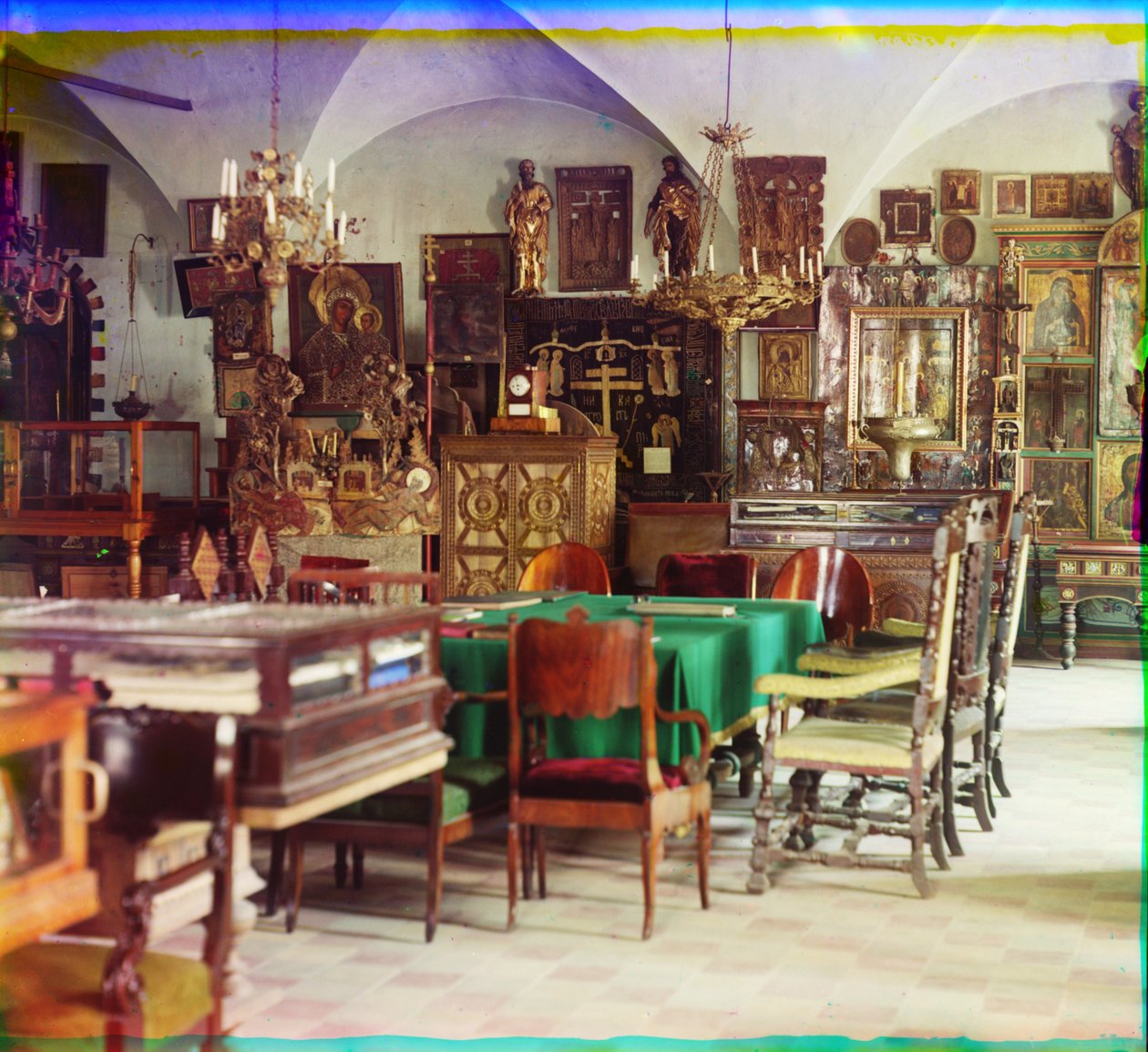 Muzeum Belaya Palata [Bílý palác] v Rostově, 1905-1915 od Sergey Prokudin Gorsky