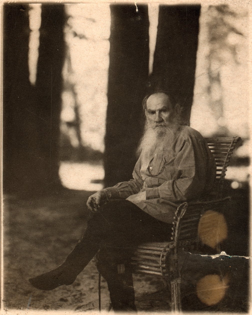 Ruský autor Leo Tolstoy, Yasnaya Polyana, poblíž Tuly, Rusko, 1908 od Sergey Produkin Gorsky