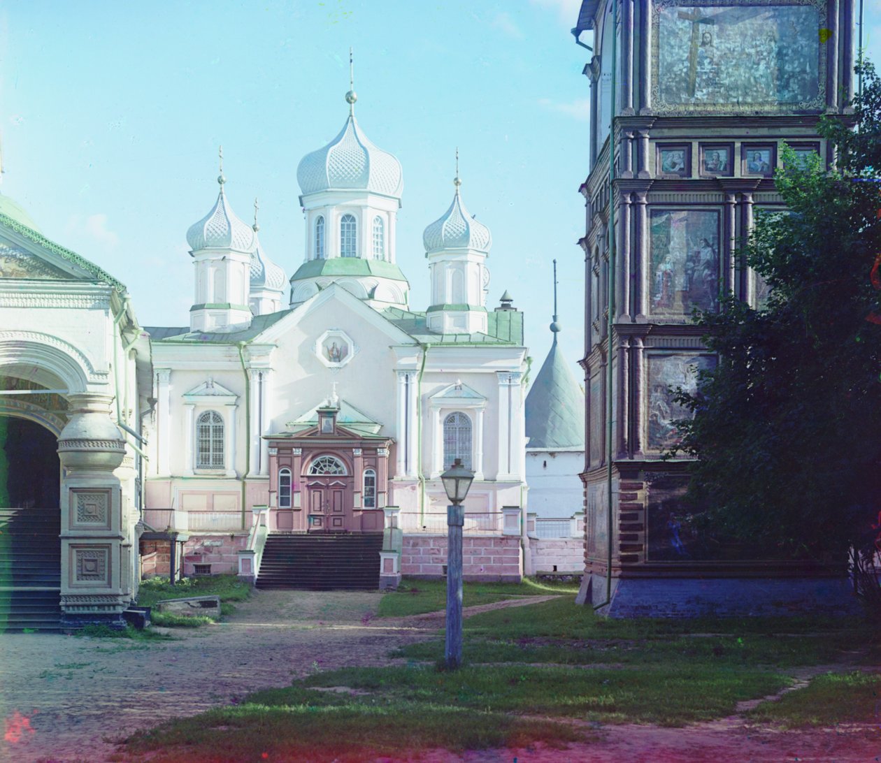 Katedrála Narození svaté Matky Boží v klášteře Ipatiev, 1905-1915 od Sergey Prokudin Gorsky