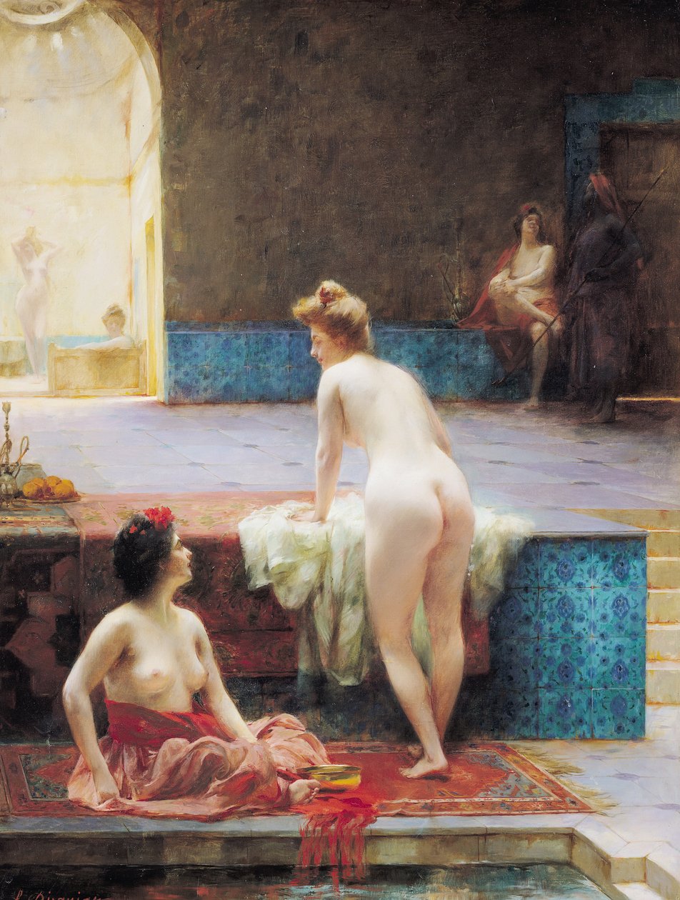 Turecké lázně, 1896 od Serkis Diranian