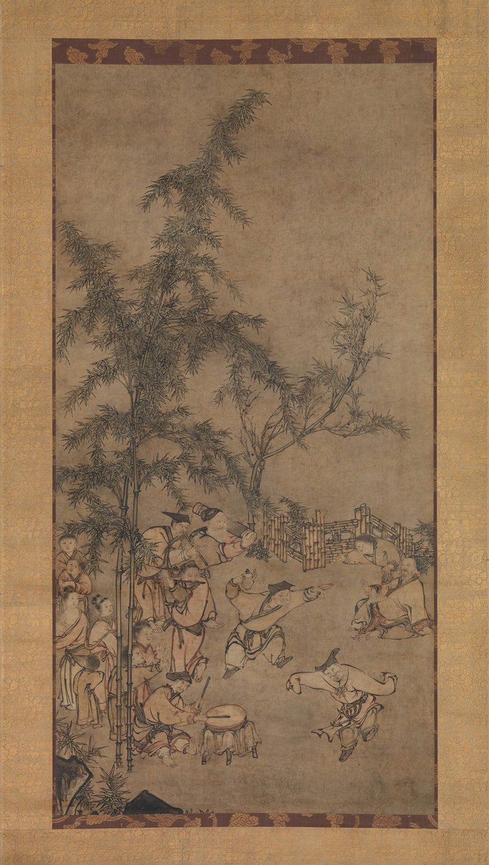 Sedm mudrců z bambusového háje, 1550. od Sesson Shukei