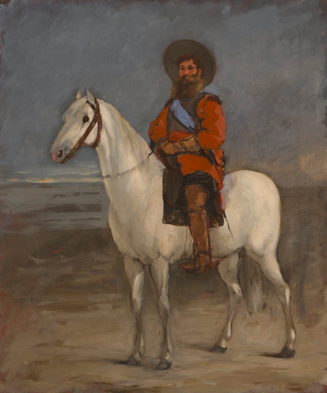 Garibaldiho voják na koni od Severin Falkman