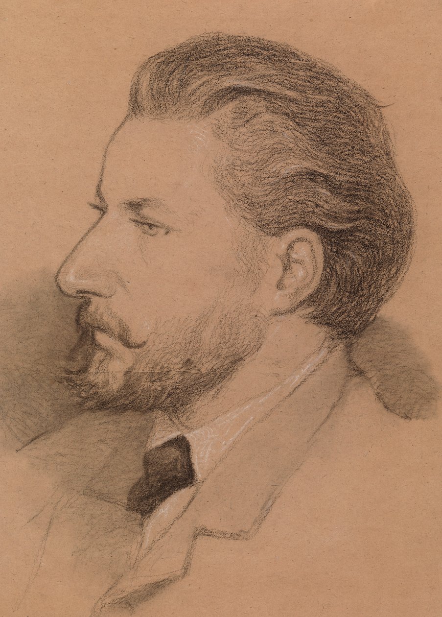 Portrét muže od Severin Falkman