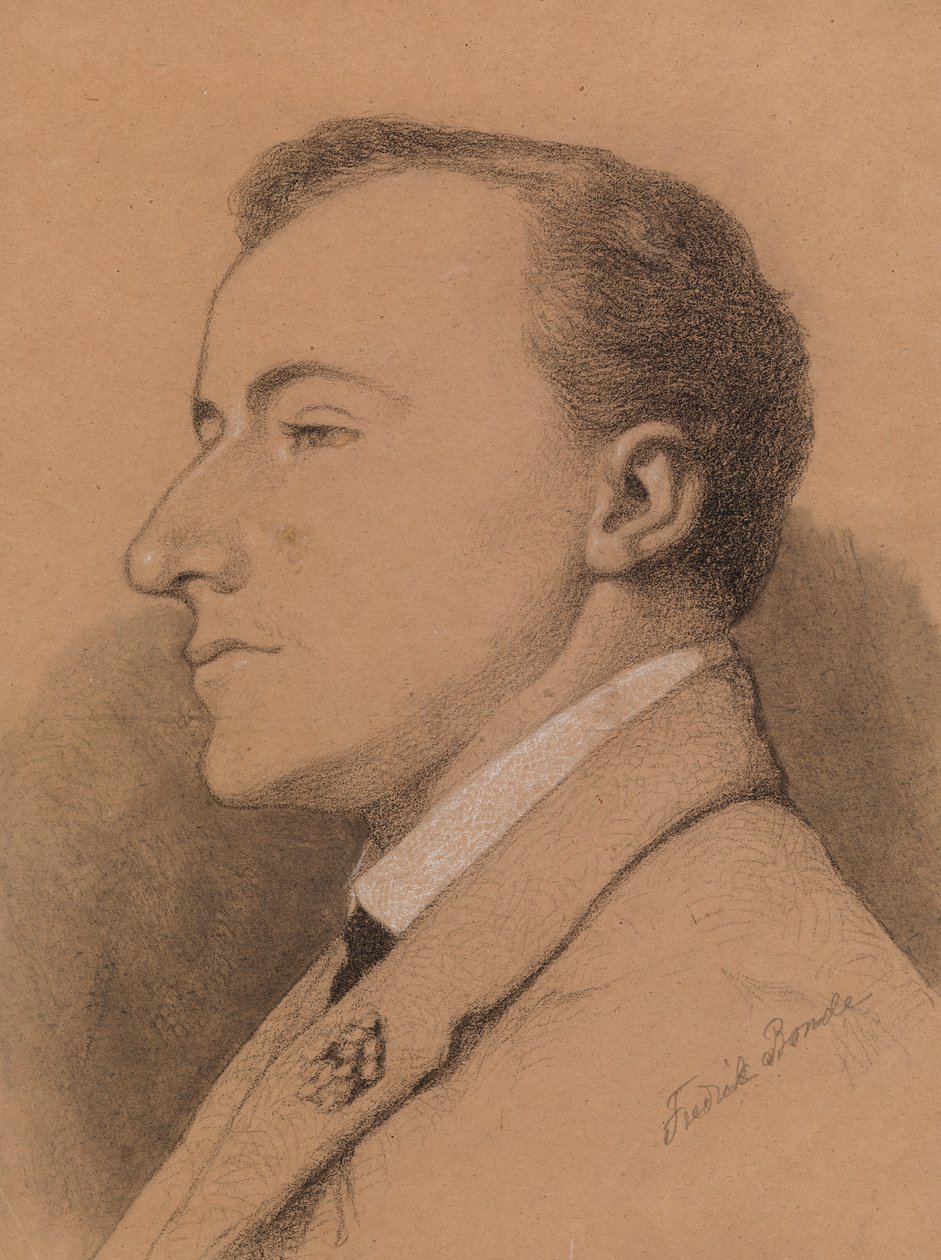 Portrét muže od Severin Falkman