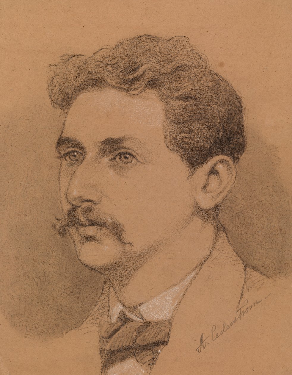 Portrét muže od Severin Falkman