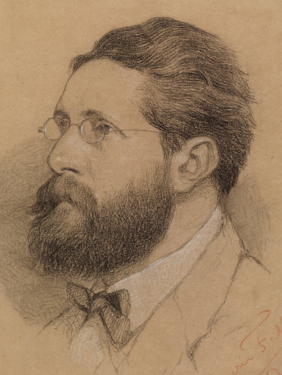 Portrét muže od Severin Falkman