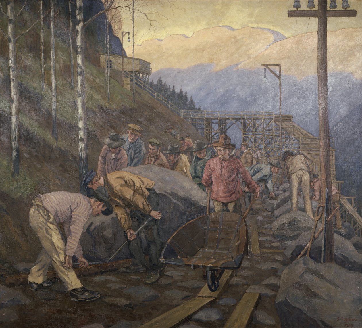 Kopáč od Severin Segelcke