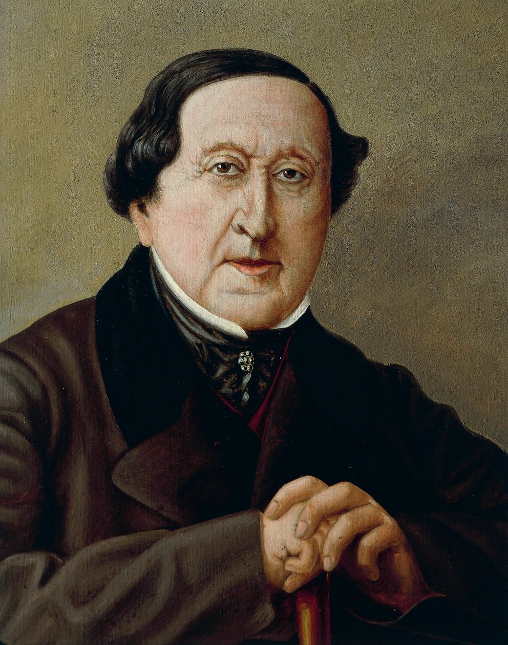 Itálie, Portrét italského skladatele Gioacchina Rossiniho od Severini Severini