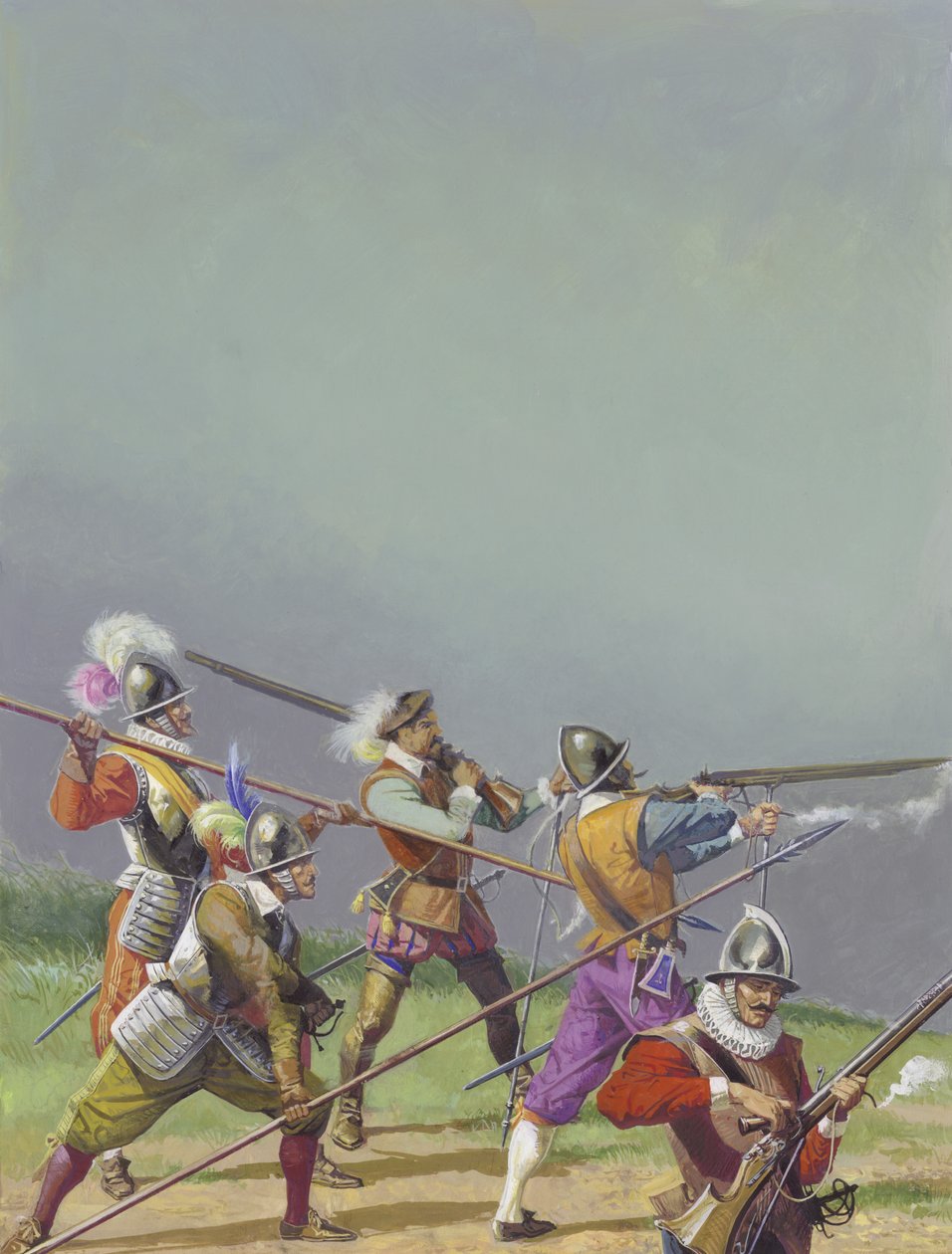 Pěšáci od Severino Baraldi