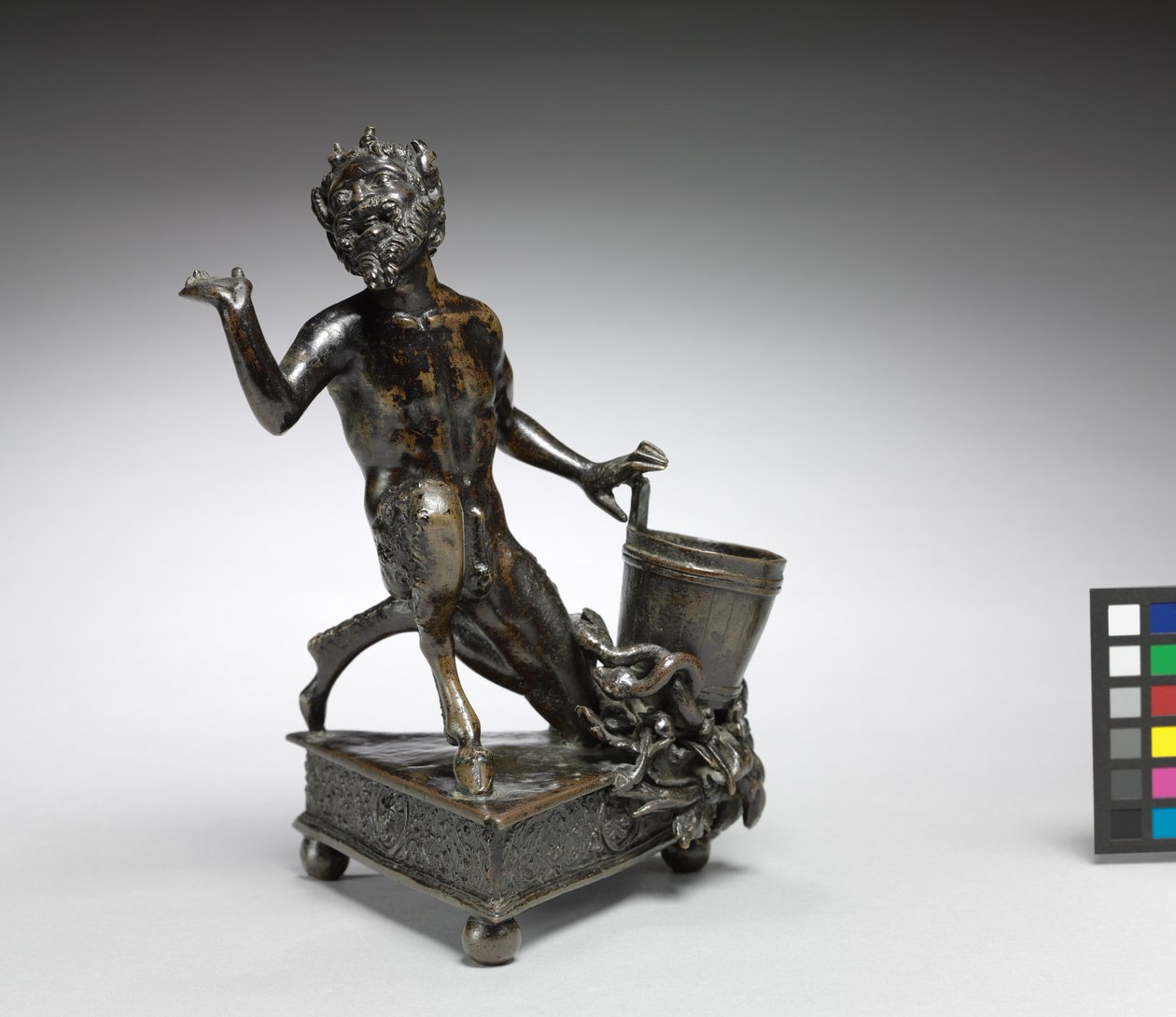 Kneeling Satyr, cca 1520 (bronz) od Severo da Ravenna