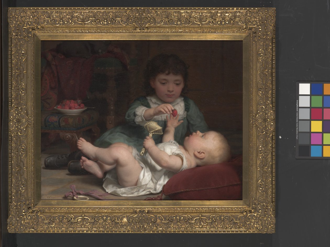 Pokušení (olej na plátně) od Seymour Joseph Guy