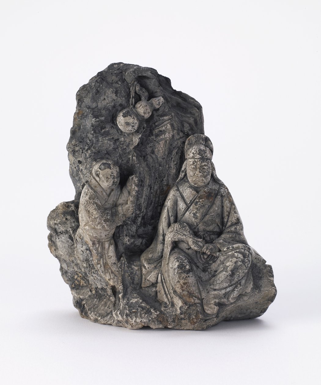 Malý a tenký adze (pero) 12.–11. století před naším letopočtem (nefrit) od Shang Dynasty Chinese School