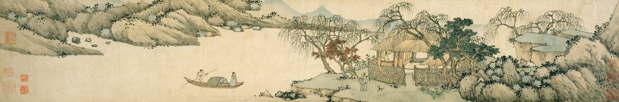 Pozvánka do Reclusion v Chaisangu od Shen Zhou