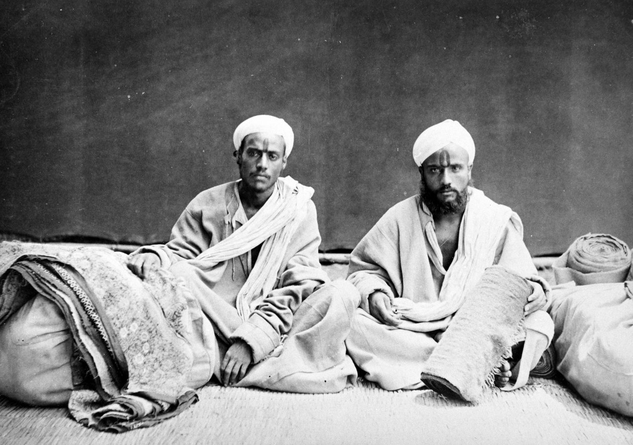 Obchodníci s látkami, kolem roku 1863 od Shepherd and Robertson