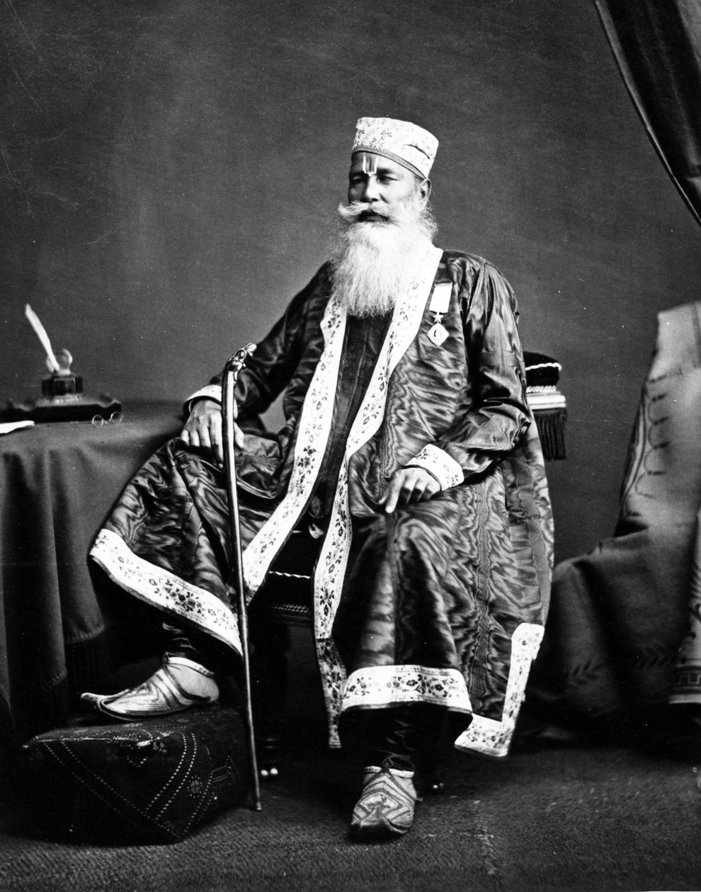 Lachman Das, Seth z Muttry, kolem roku 1863 od Shepherd and Robertson
