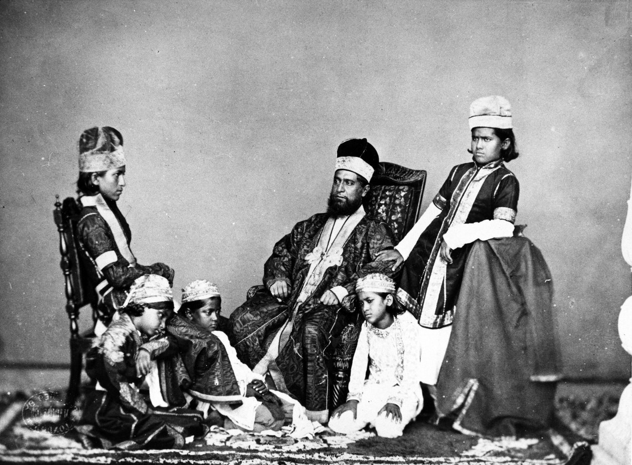 Moguls, Dillí kolem roku 1863 od Shepherd and Robertson