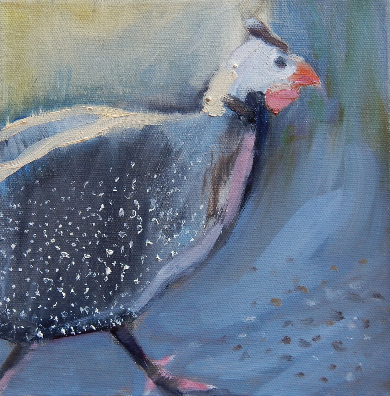 Guinea Fowl Four, 2014 od Sheri Gee