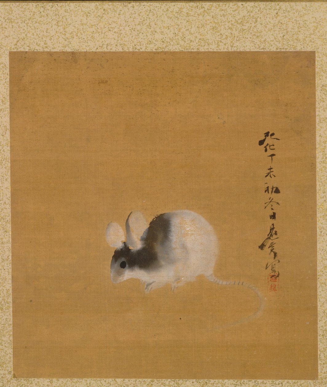 Myš z alba obrazů ctihodného Zeshina od Shibata Zeshin