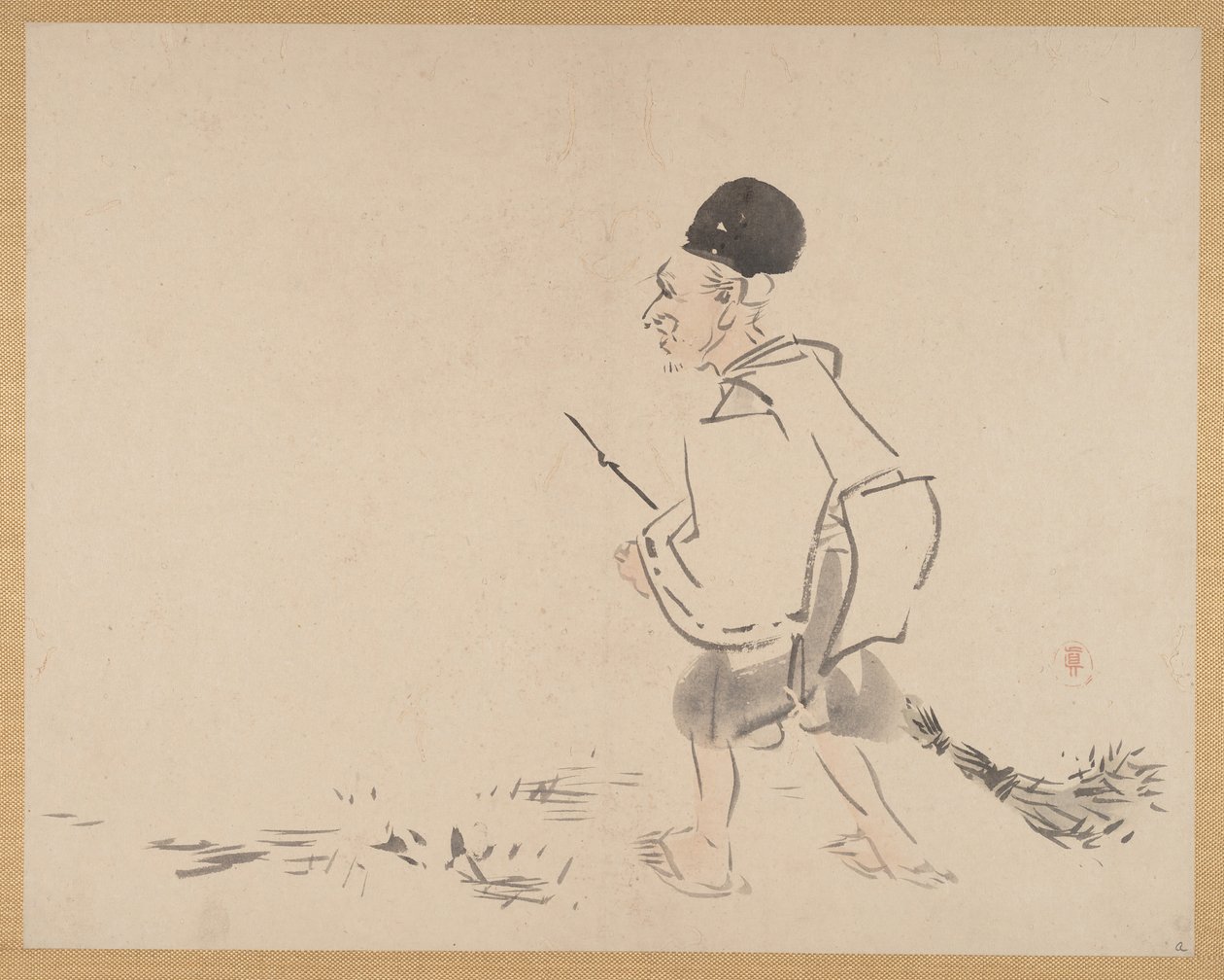 Malba, 19. století. od Shibata Zeshin