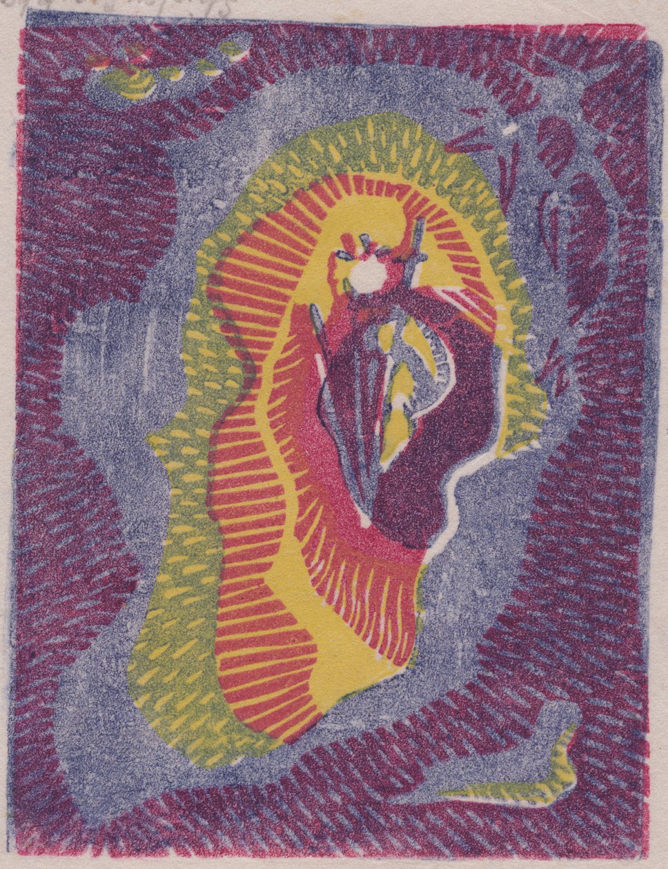 Abstrakt, c1950. od Shirley Markham