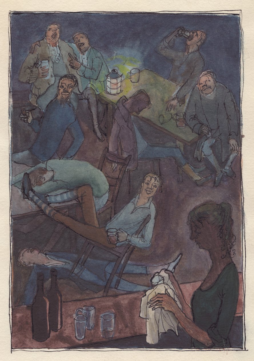 Uvnitř Jamaica Inn, 1952. od Shirley Markham