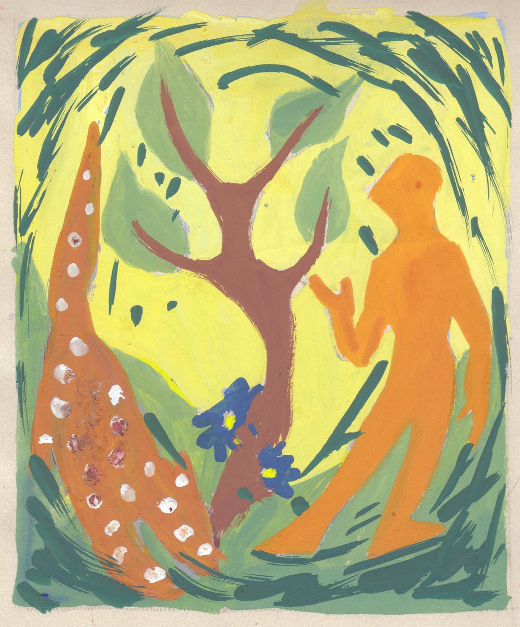 Jarní studie, c1950. od Shirley Markham