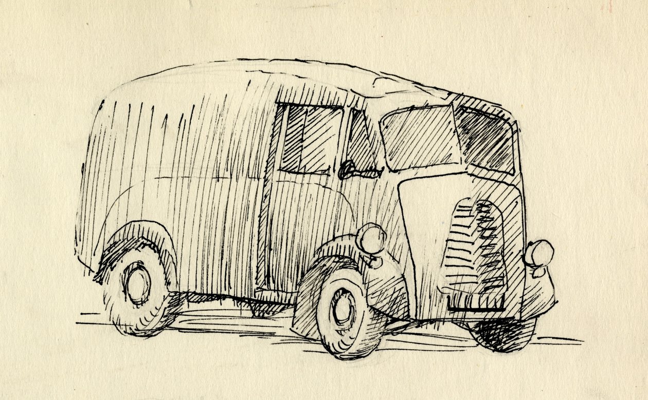 Van, 1951. od Shirley Markham