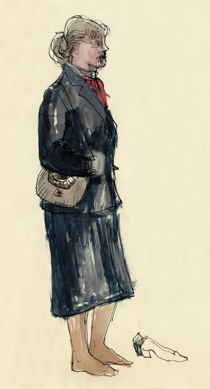 Žena v punčochách, 1953. od Shirley Markham