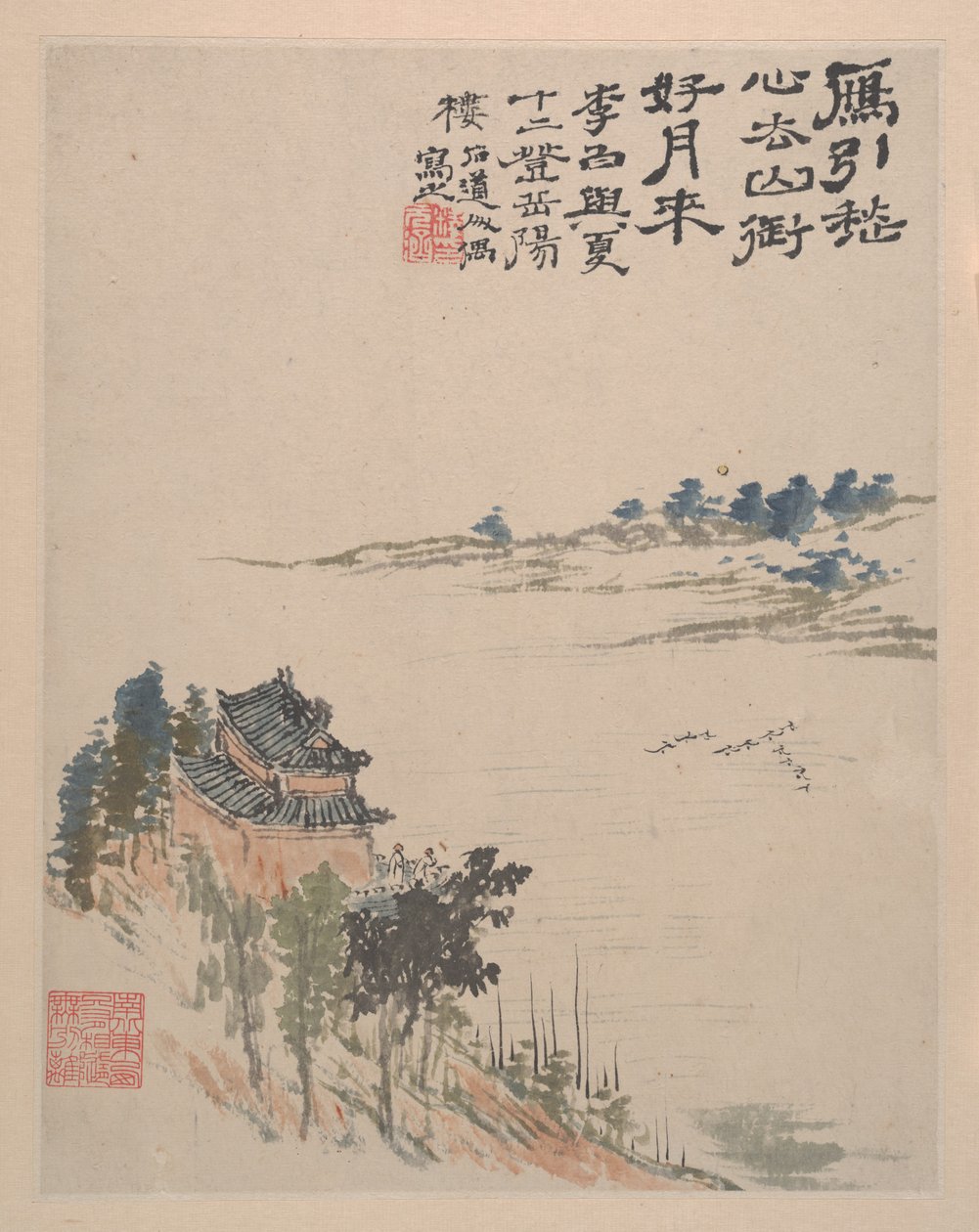 Wilderness Colors, ca. 1700. od Shitao