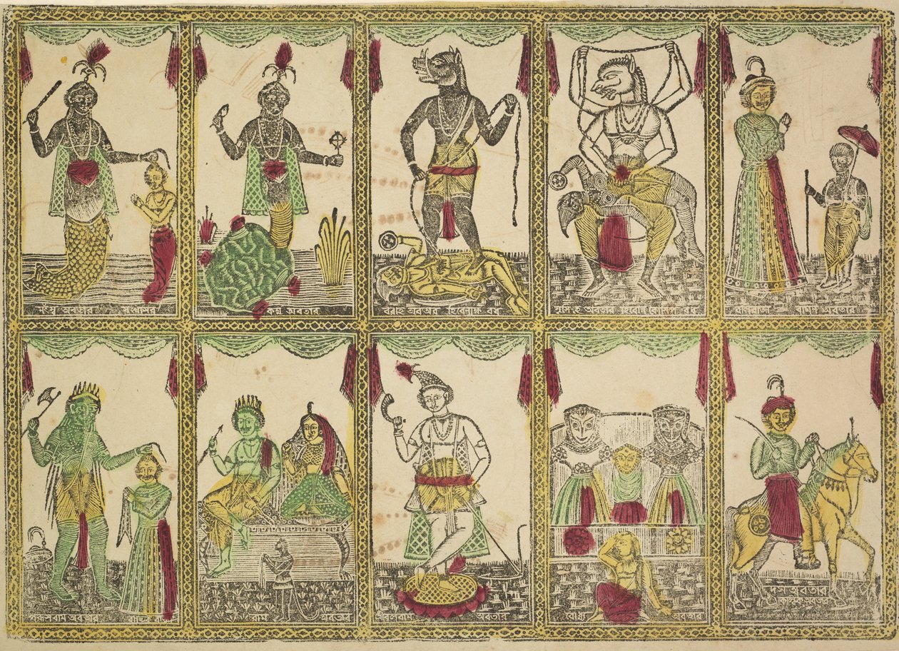 Das Avataras, Deset inkarnací Višnua (verze) od Shri Gobinda Chandra Roy