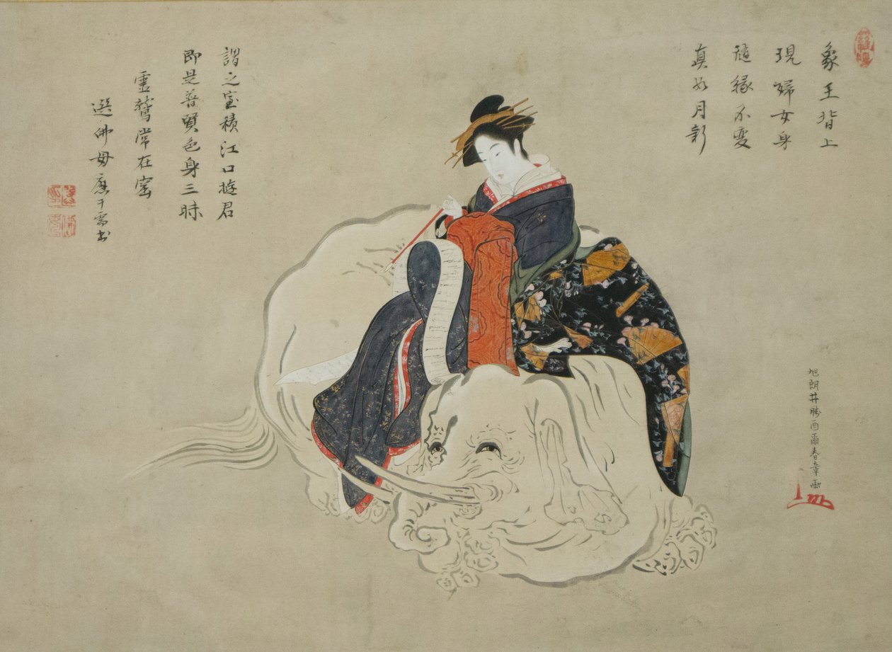 Noriko Eguchi Noriko Eguchi, Noriko Eguchi g: 1770-80, Noriko Eguchi: 20. léta 18. století. od Shunsho
