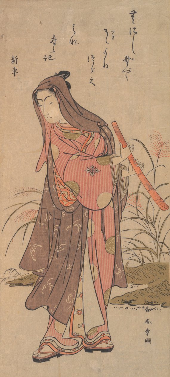Tee ca r Ichikawa Assistance r Ichikawa Meso člen Femae Road, 1726-1792. od Shunsho