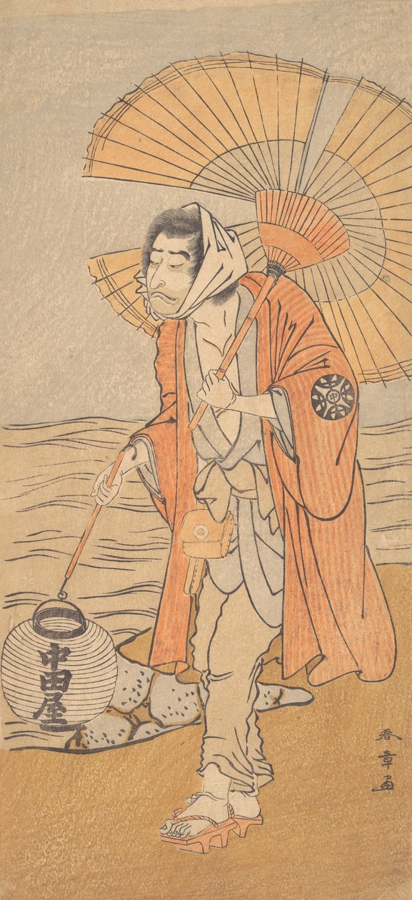 Tee c a r Nakamura Ataru Nakamura, že? 1775. od Shunsho
