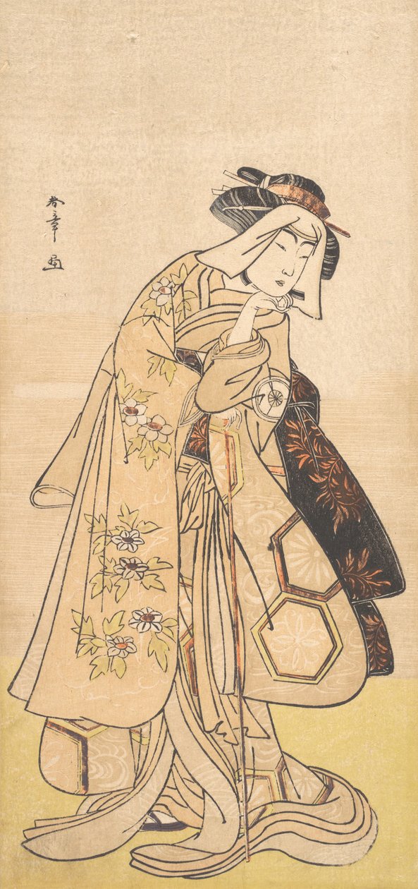 Čtvrtá Iwai Hanshiro jako žena, ca. 1779. od Shunsho