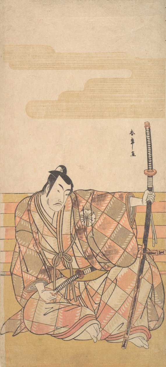 Teforth Matsumoto Powder White As A Samurai, že? 1782. od Shunsho