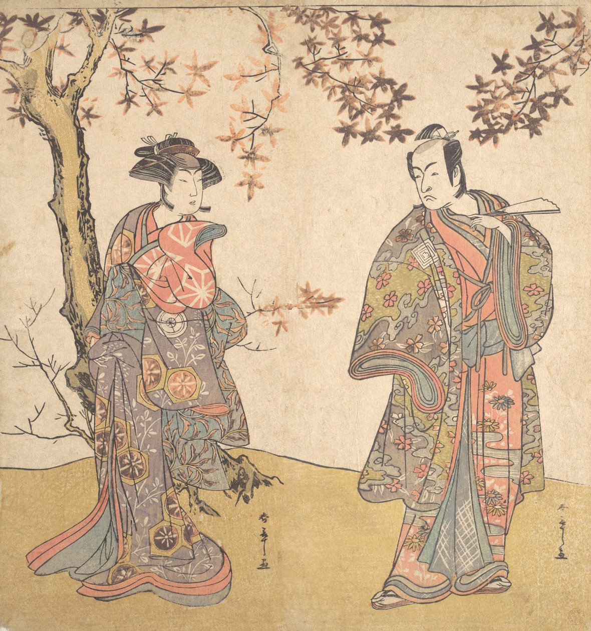 Druhý Ichikawa Monnosuke jako neozbrojený muž, pravděpodobně 1778. od Shunsho