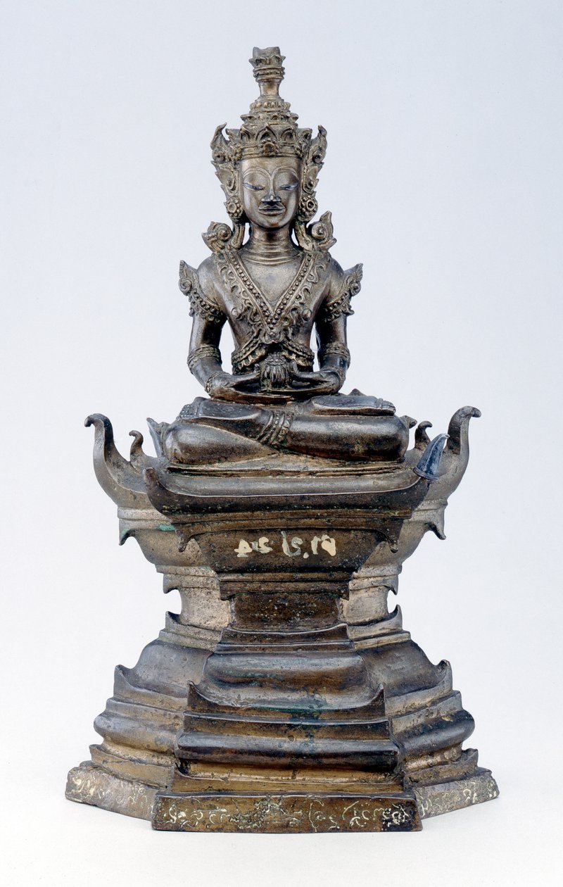 Buddha jako léčitel, kultura Lan Na (bronz) od Siamese School