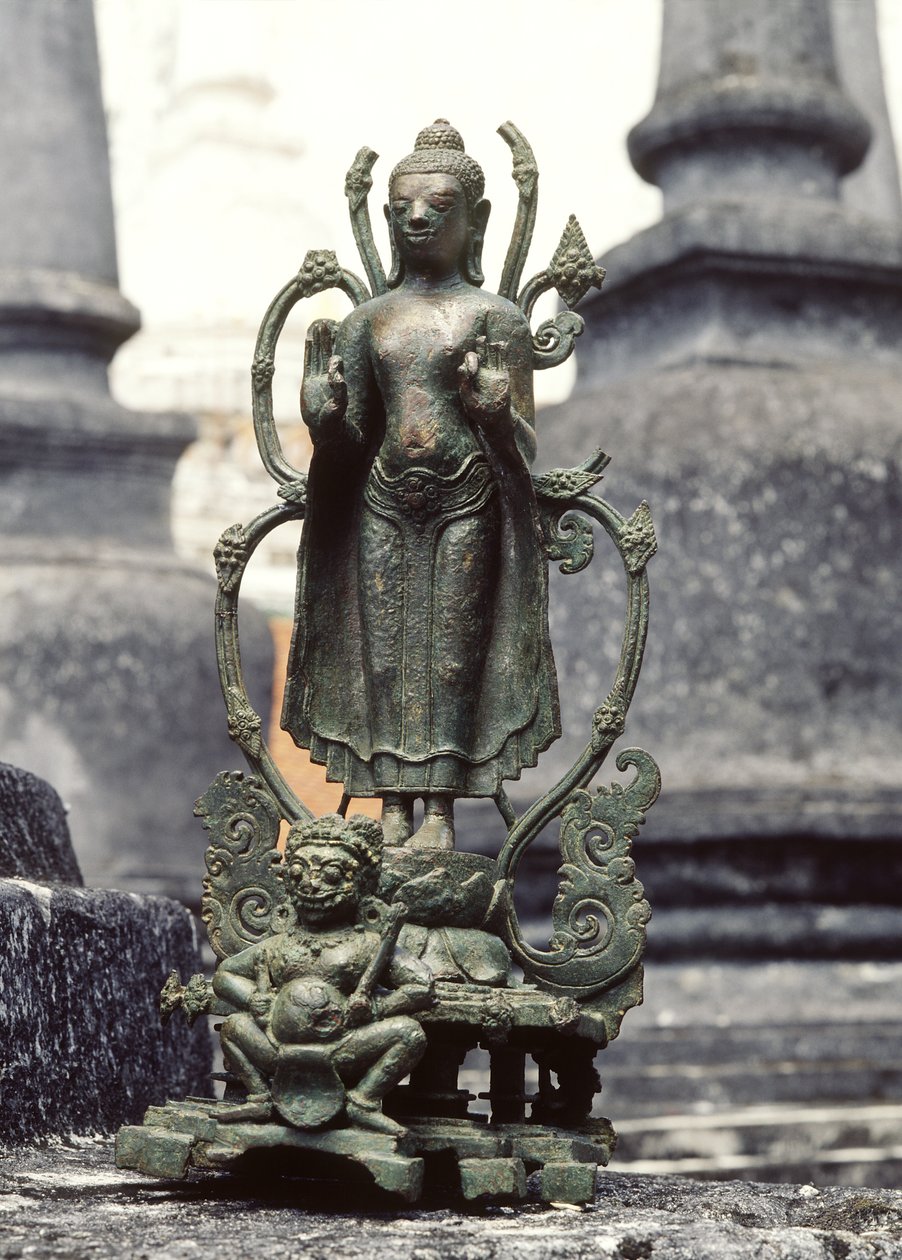 Buddha v argumentační pozici (bronz) od Siamese School