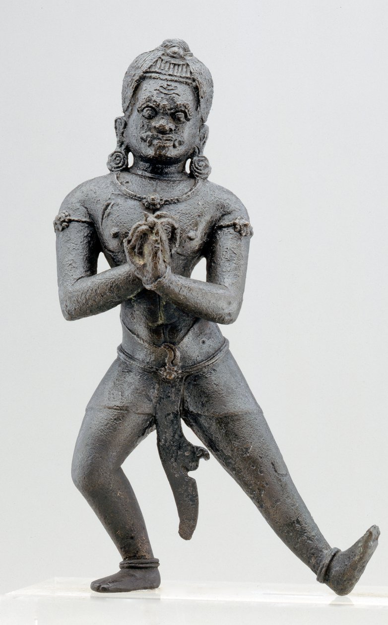 Démonické božstvo, kultura Lopburi (bronz) od Siamese School
