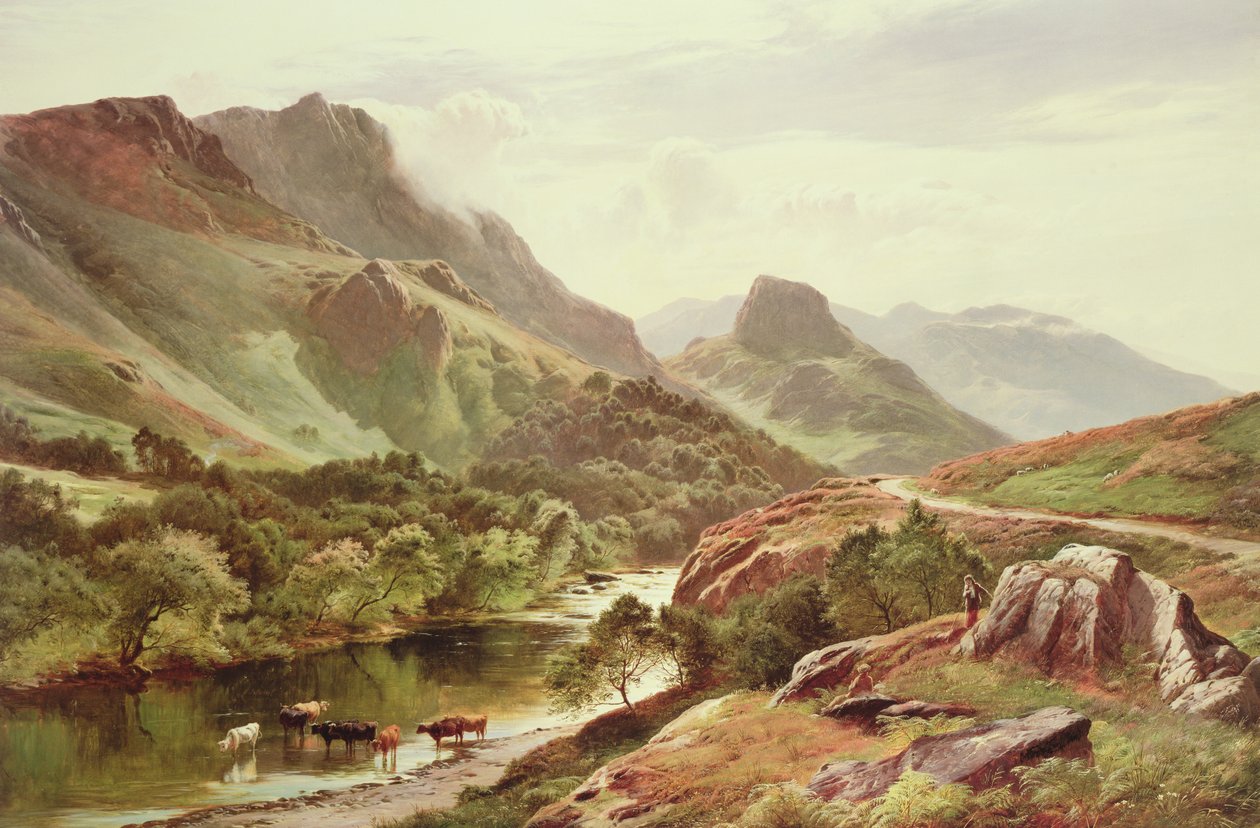 Borrowdale od Sidney Richard Percy
