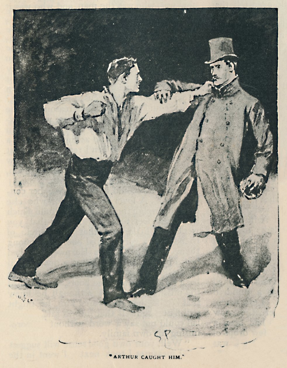 Arthur ho chytil, 1892 od Sidney Paget