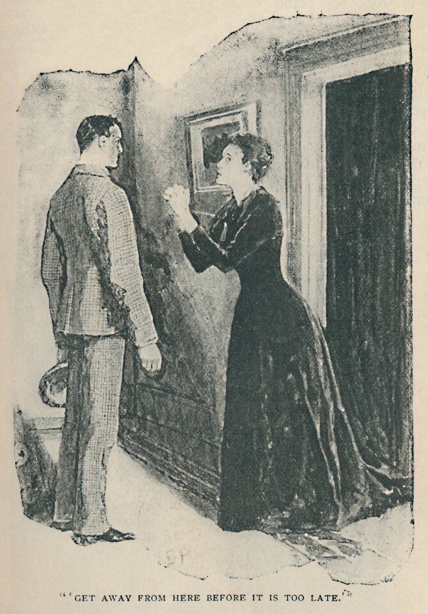 Pryč odsud, než bude příliš pozdě, 1892 od Sidney Paget