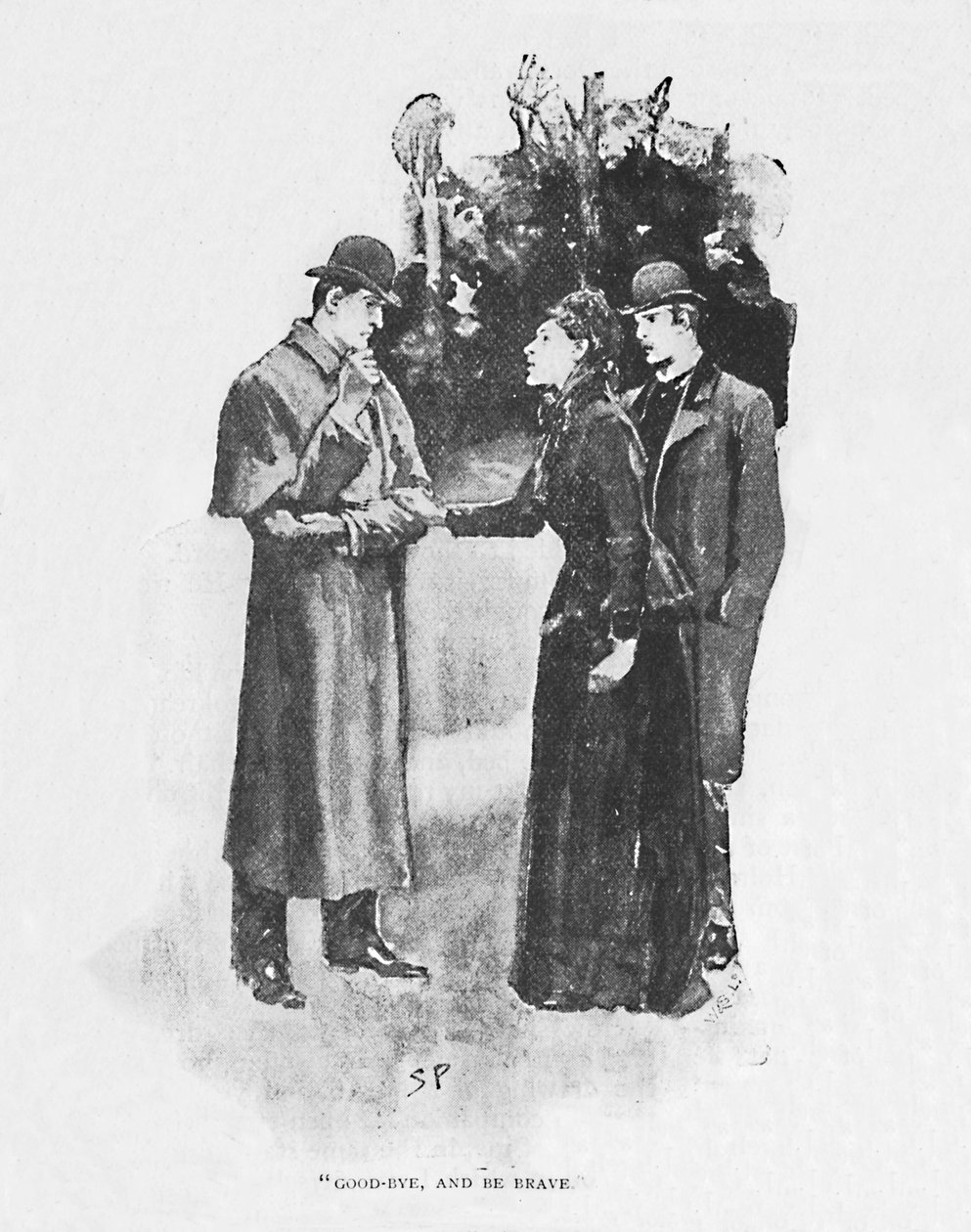 Sbohem a buď statečný, 1892 od Sidney Paget