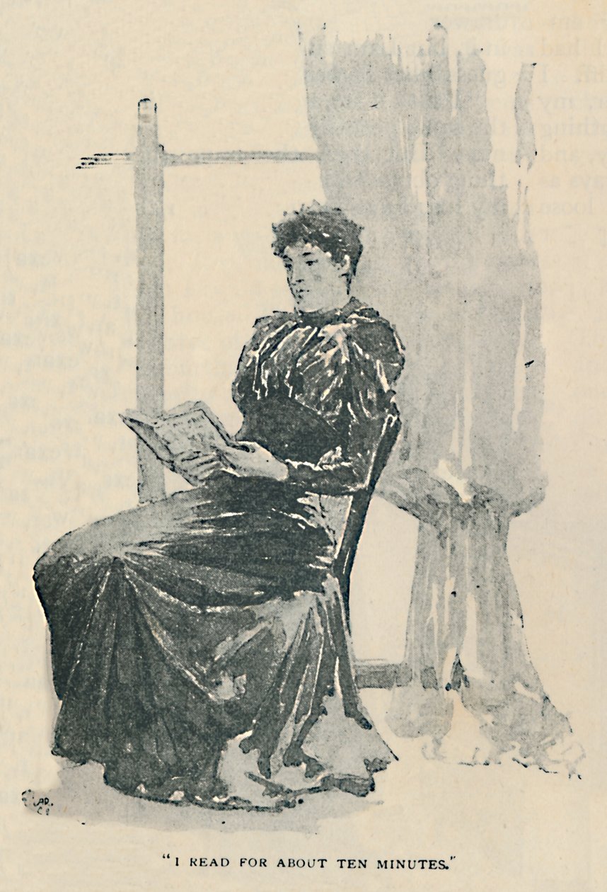 Četl jsem asi deset minut, 1892 od Sidney Paget