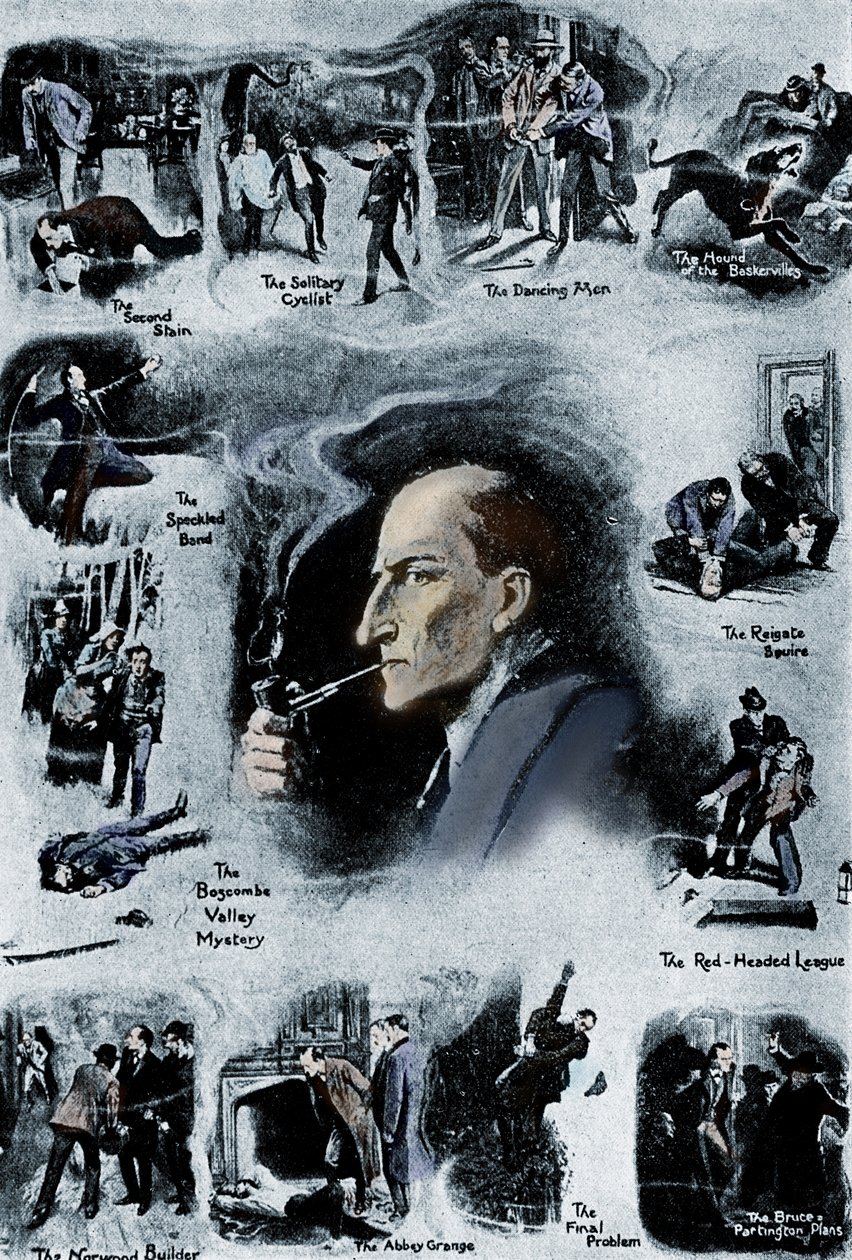 Sherlock Holmes od Sira Arthura Conana Doyla od Sidney Paget