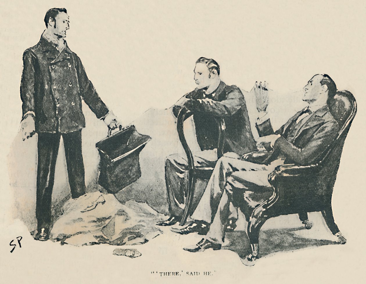 Tam, řekl He, 1892 od Sidney Paget