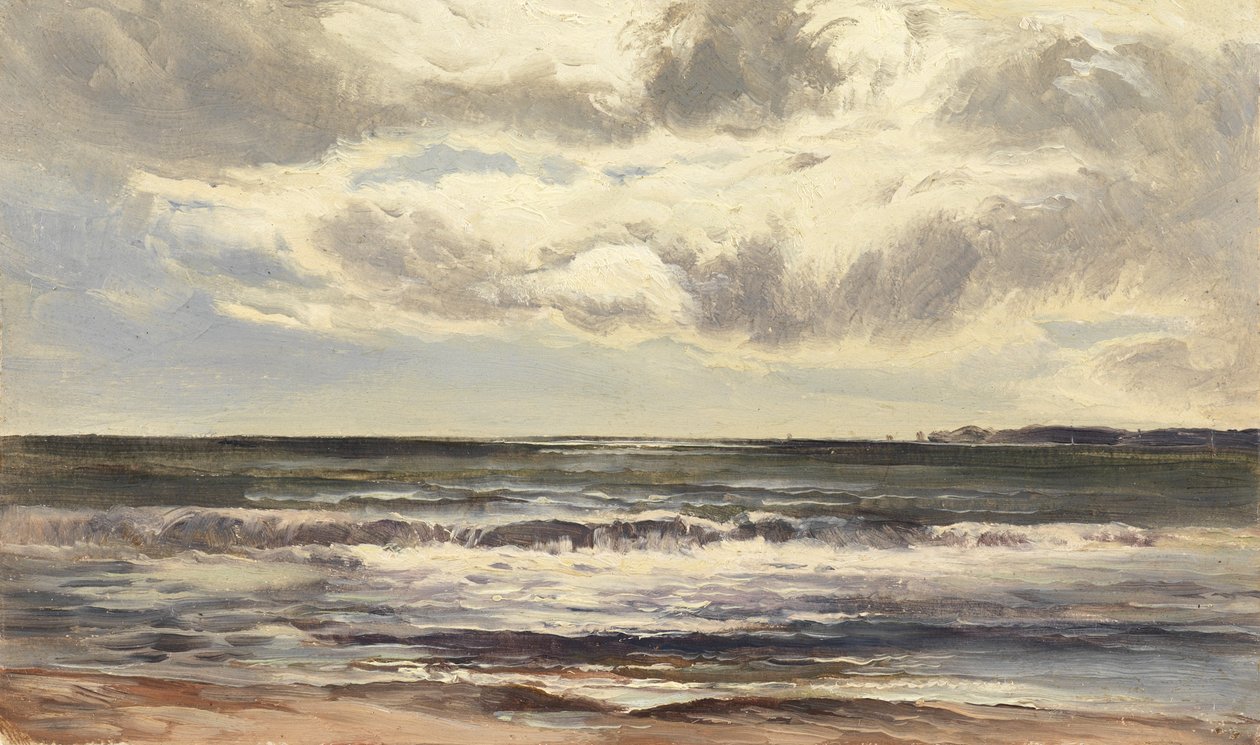 Grange-over-Sands, 1874 (olej na papíře) od Sidney Richard Percy