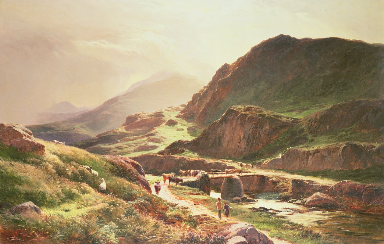 Highland Scéna od Sidney Richard Percy