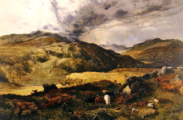 velšská krajina od Sidney Richard Percy